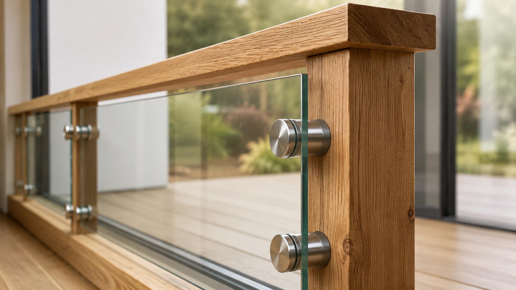 Bonding Metal and Glass to Timber