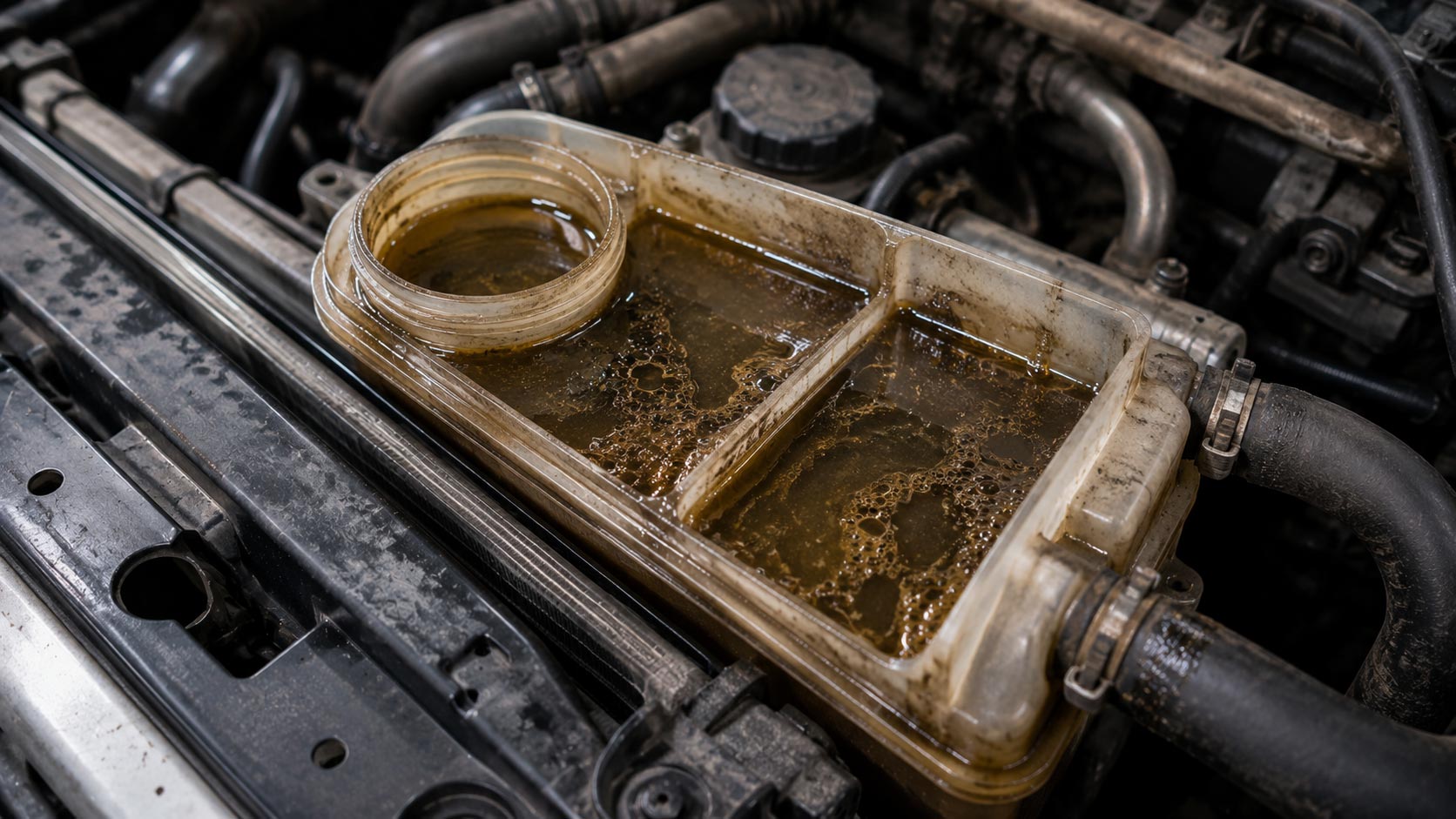 Systèmes de refroidissement contaminés par l'huile