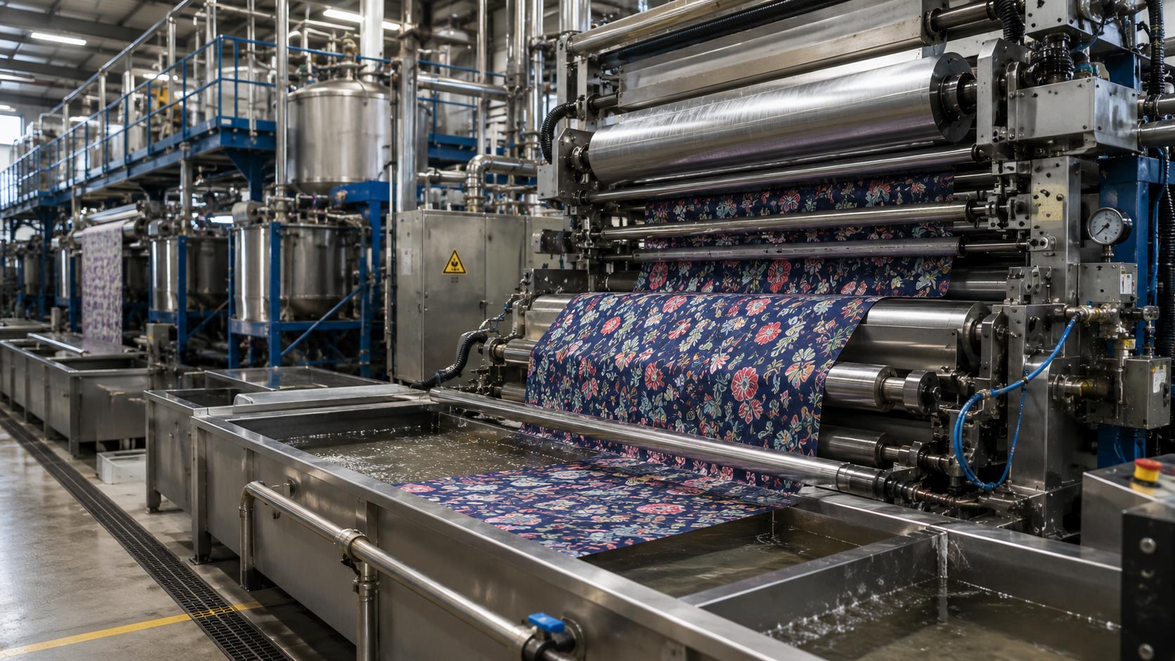 Machines d'impression et d'imprégnation textile